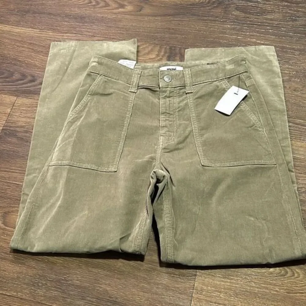 Mavi Shelia Front Pocket relaxed fit pants‎ high waist corduroy